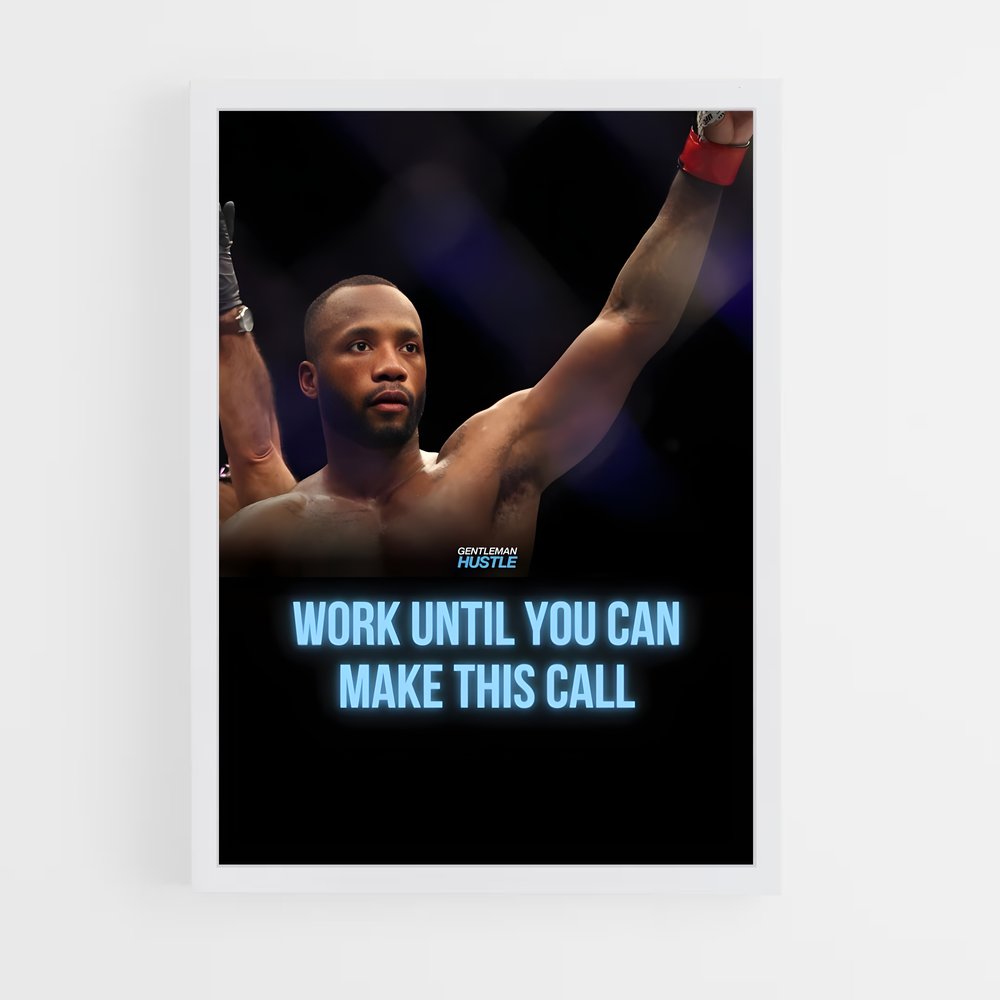 Poster Leon edwards – affiche MMA (vue 3)